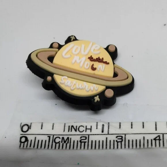 Taylor Swift Shoe Charm  Love you to the Moon and Saturn Swiftie - Picture 3 of 5